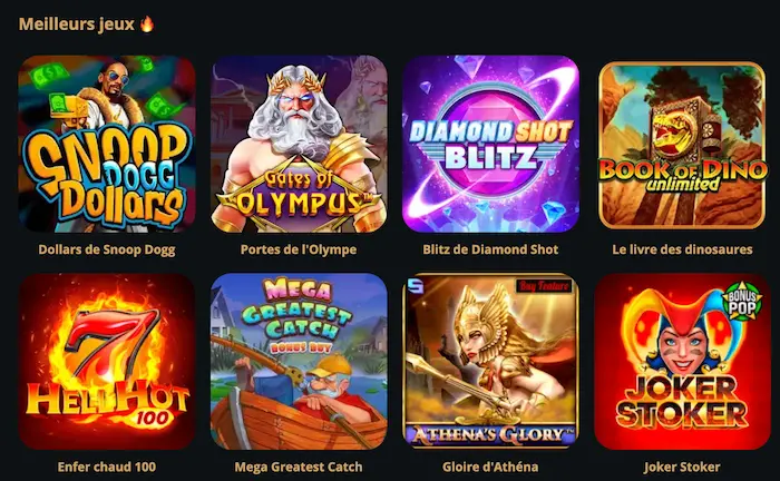 Talismania Casino games